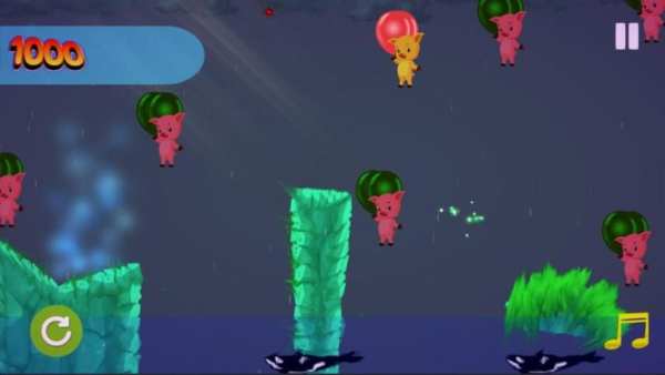 Balloon Fight Dash Game स्क्रीनशॉट 3