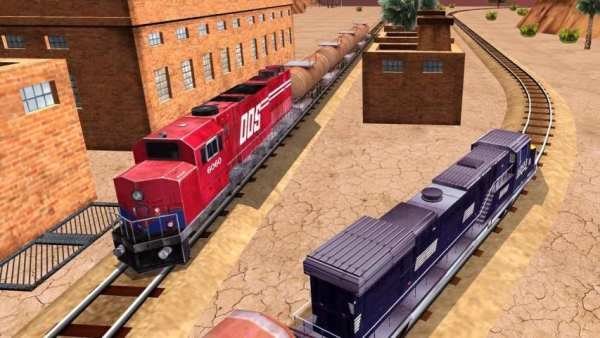 Oil Train Driving Games: Train Sim Games स्क्रीनशॉट 4