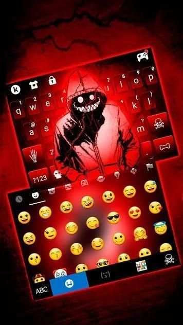 Tema Keyboard Creepy Killer Jeff screenshot 2