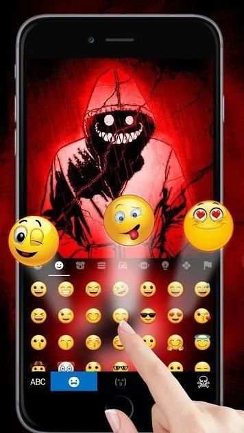 Tema Keyboard Creepy Killer Jeff screenshot 1