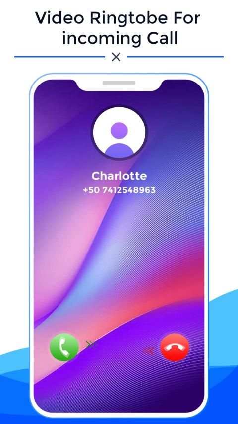 Feeling Video Rington For InComing Call screenshot 1