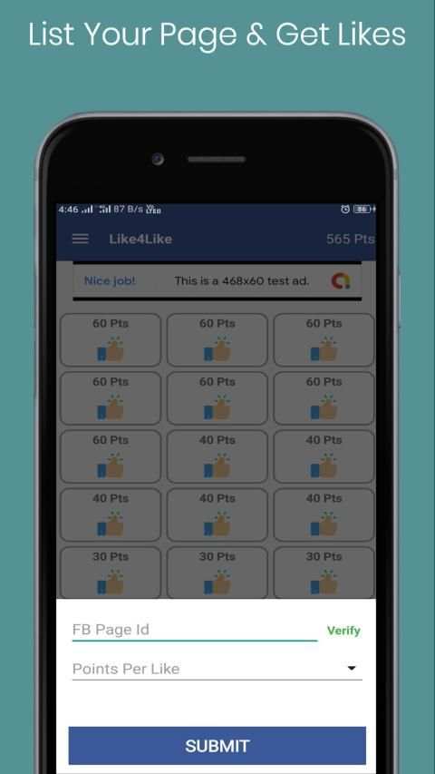 Like4Like: Get Free Facebook Page Likes screenshot 4