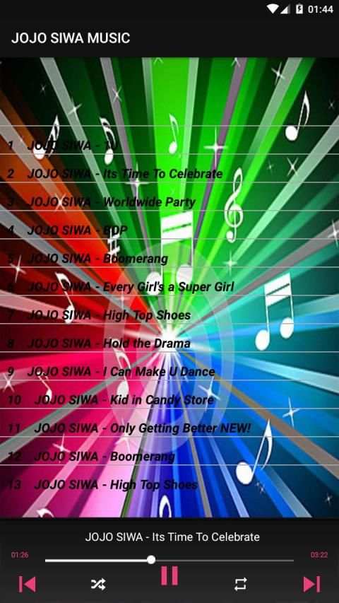 JOJO MUSIC OFFLINE screenshot 1