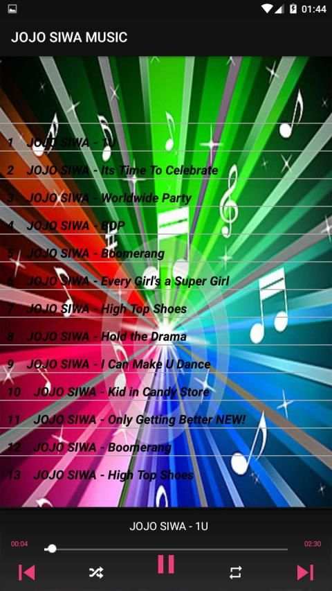 JOJO MUSIC OFFLINE screenshot 2