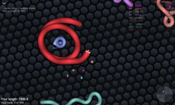 slither.io स्क्रीनशॉट 4