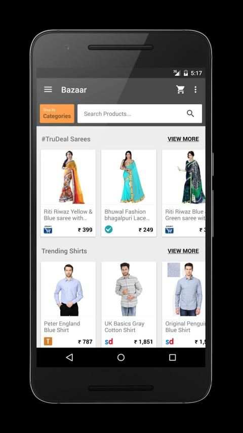 Bazaar - India online shopping app स्क्रीनशॉट 9