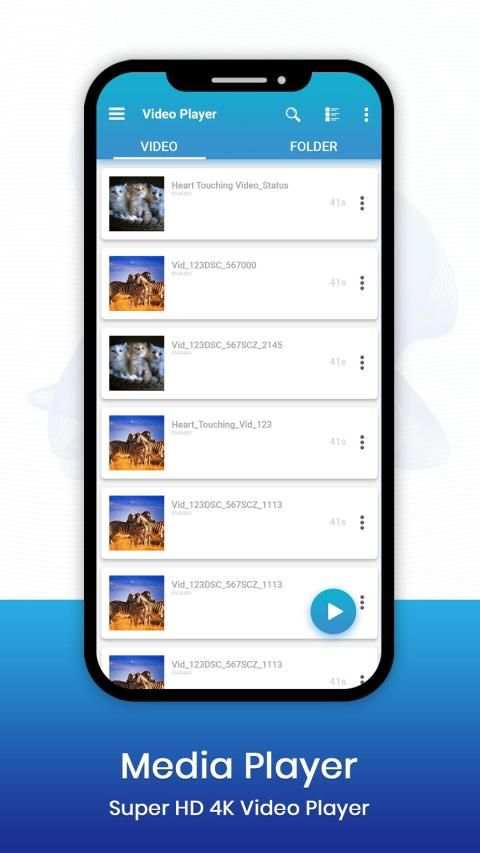 XES Video Player screenshot 1