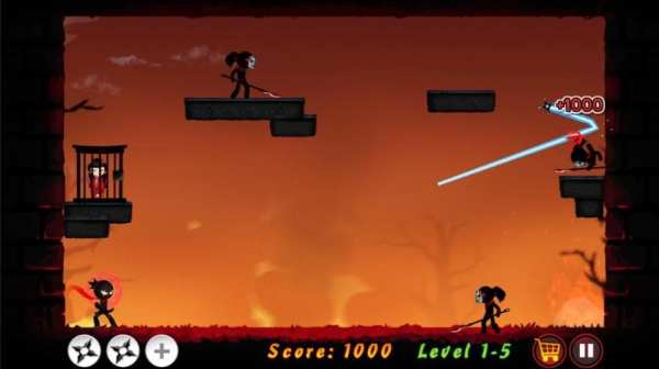 Stickman Ninja Warriors screenshot 5