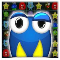 Funny Monster Match 3 Puzzle