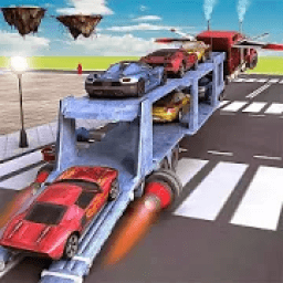 Car Transporter Flying Game 3D आइकन