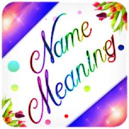 Name Meaning Photo Editor - Focus n Filters