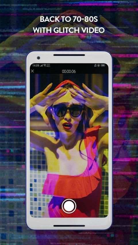 Glitch Video Editor - Video Glitch Star, vaporwave screenshot 5