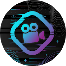 Glitch Video Editor - Video Glitch Star, vaporwave आइकन