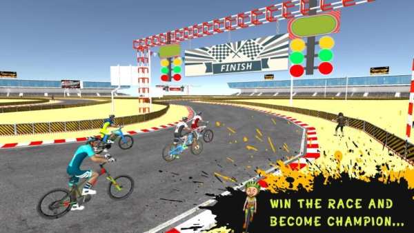 BMX Bicycle Racing स्क्रीनशॉट 3