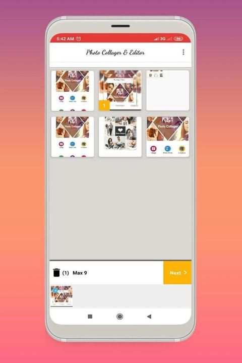 Photo Collager -Photo Collage Maker & Photo Editor स्क्रीनशॉट 2