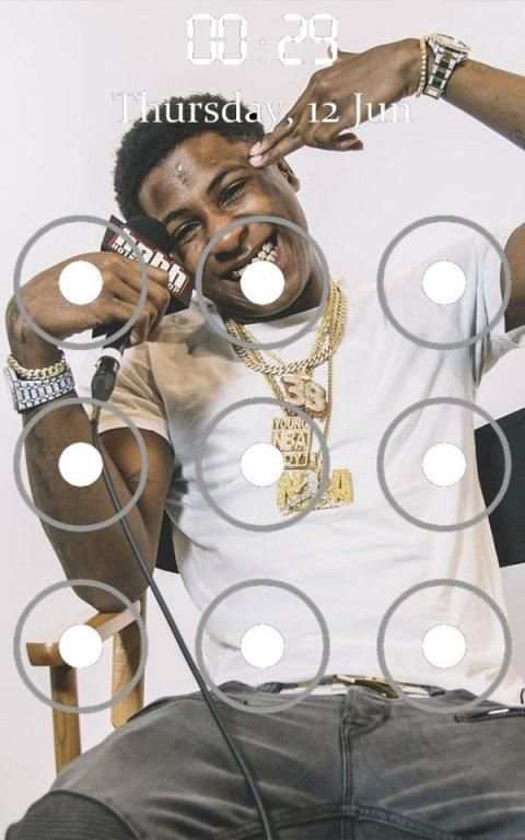 NBA Youngboy Pattern Lock Screen स्क्रीनशॉट 3