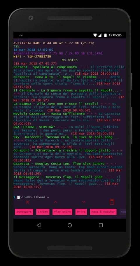 Linux CLI Launcher स्क्रीनशॉट 4