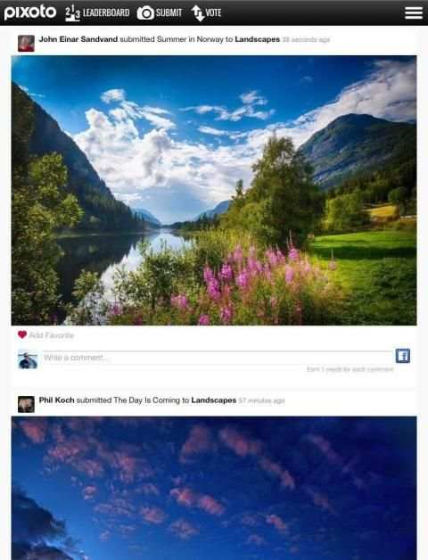 Pixoto - Photo Rankings स्क्रीनशॉट 2