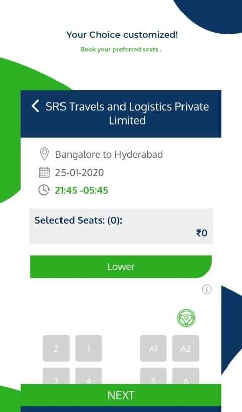 zetoBus - Online Bus Ticket Booking स्क्रीनशॉट 1