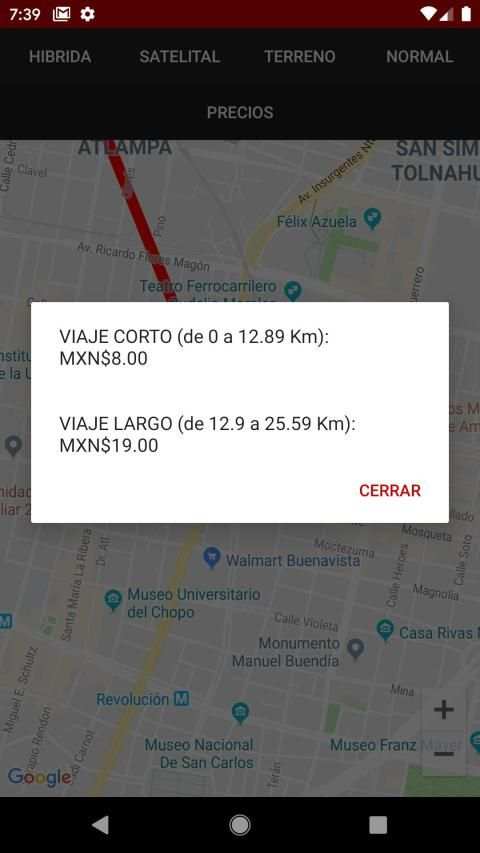 Mapa MexiBus, Suburbano y Mexicable स्क्रीनशॉट 2