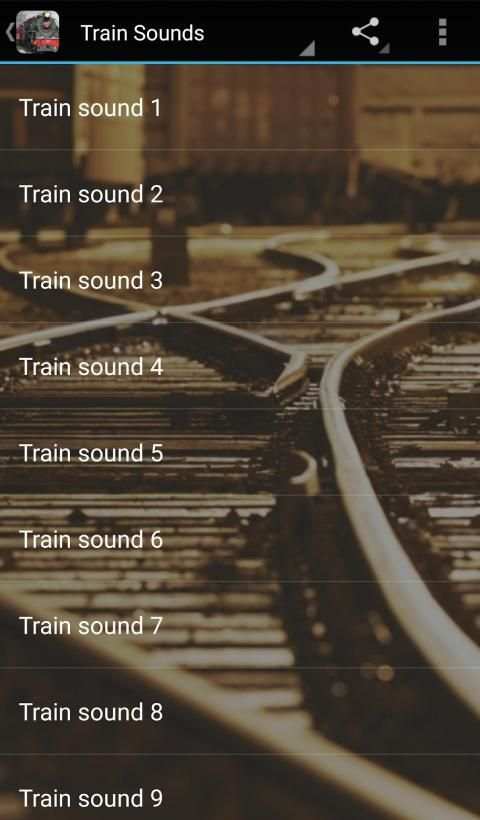Train Sounds screenshot 1