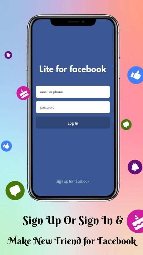 Lite for Facebook स्क्रीनशॉट 5