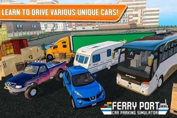 Ferry Port Trucker Parking Simulator screenshot 11
