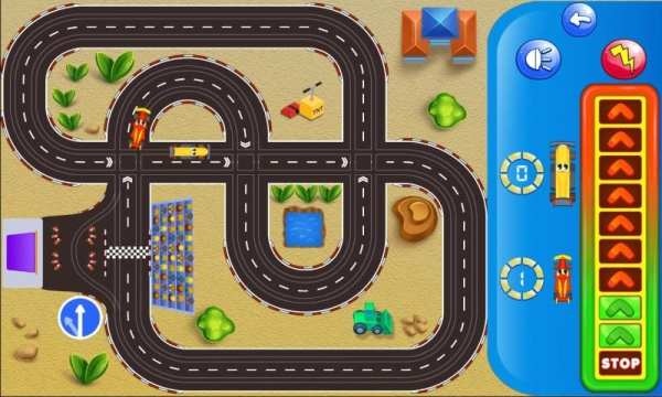 Racing Cars for Kids स्क्रीनशॉट 6