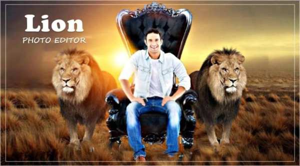 Lion Photo Editer 2020 screenshot 4