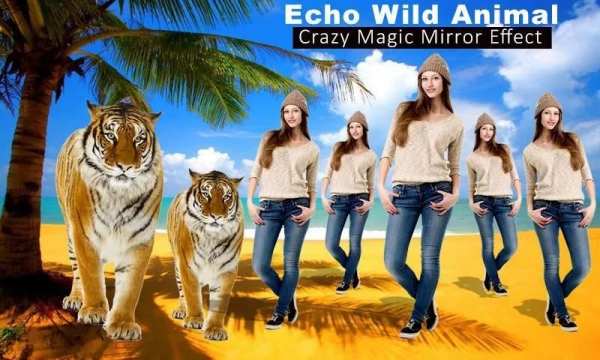 Echo Wild Animal Crazy Magic Mirror Effect screenshot 7