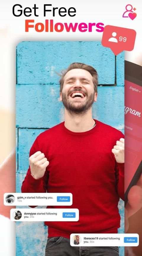 Pengikut Asli & Dapatkan Suka untuk Instagram screenshot 13