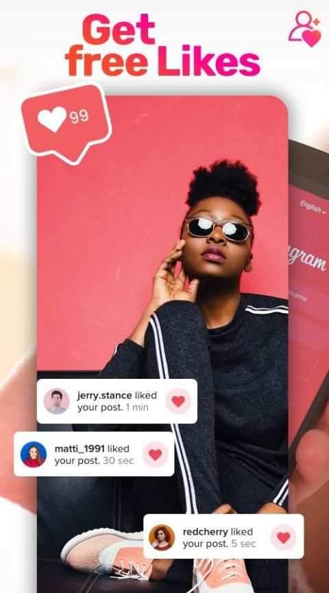 Pengikut Asli & Dapatkan Suka untuk Instagram screenshot 12