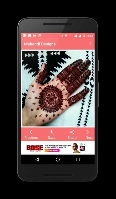 Mehandi Designs स्क्रीनशॉट 4