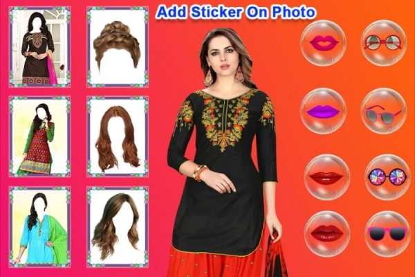 Salwar Suit Photo Suit 1 تصوير الشاشة