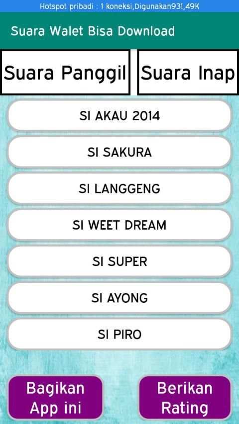 Suara Walet Bisa Download screenshot 2
