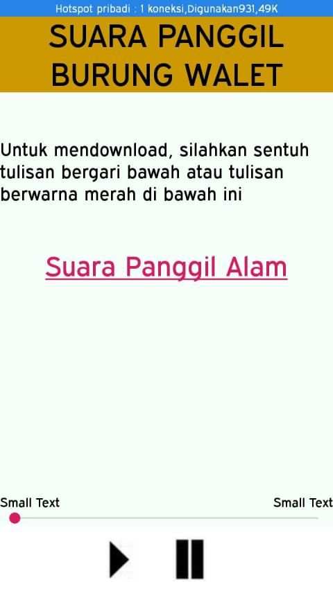 Suara Walet Bisa Download screenshot 3