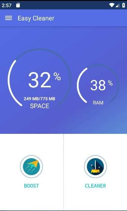 Easy Cleaner - Cleans Junk Files and Memory Easy screenshot 1