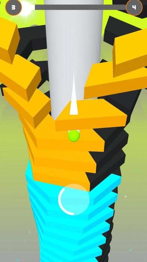 Stack Ball Fall Blast-Stack Jump Through Platforms screenshot 6