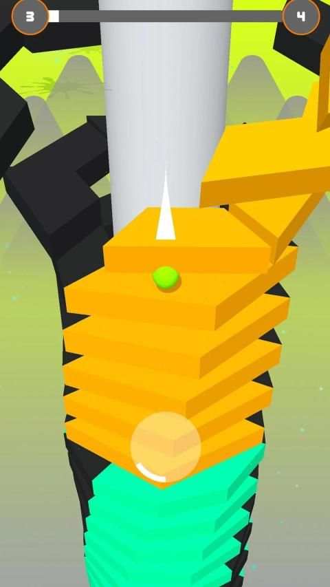Stack Ball Fall Blast-Stack Jump Through Platforms screenshot 3