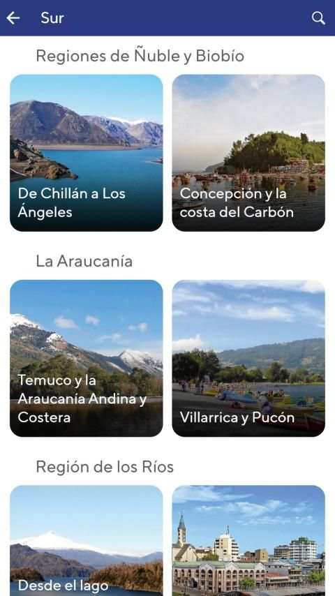 Chiletur Copec screenshot 2