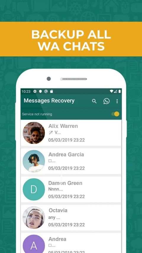 Recover Deleted Messages for WhatsApp screenshot 4
