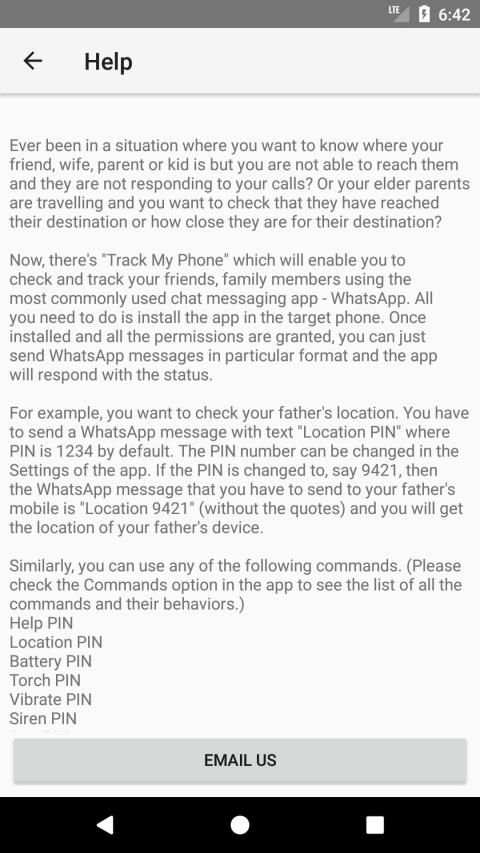 Track My Phone using WhatsApp screenshot 2