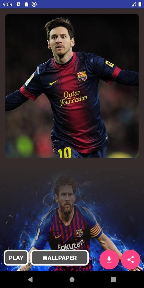 Picture of Messi Sitting on Ball | TikTok