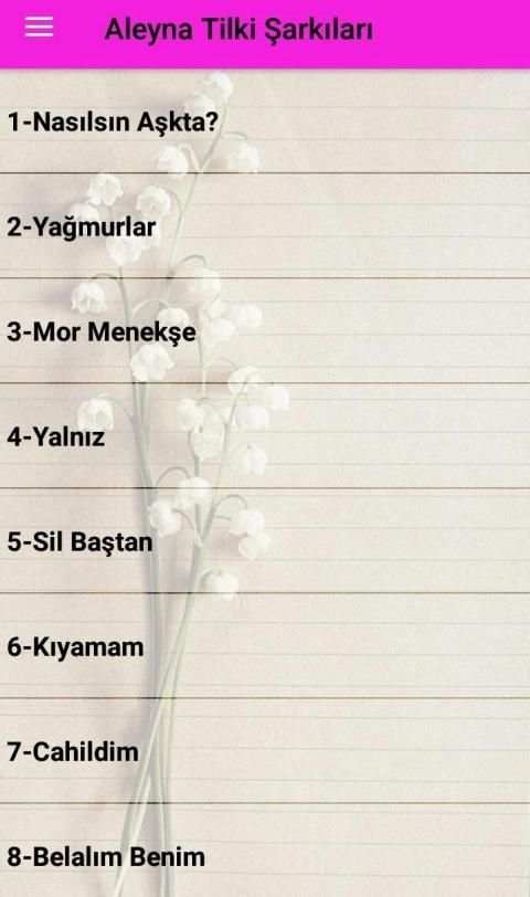 Aleyna Tilki Şarkıları screenshot 4