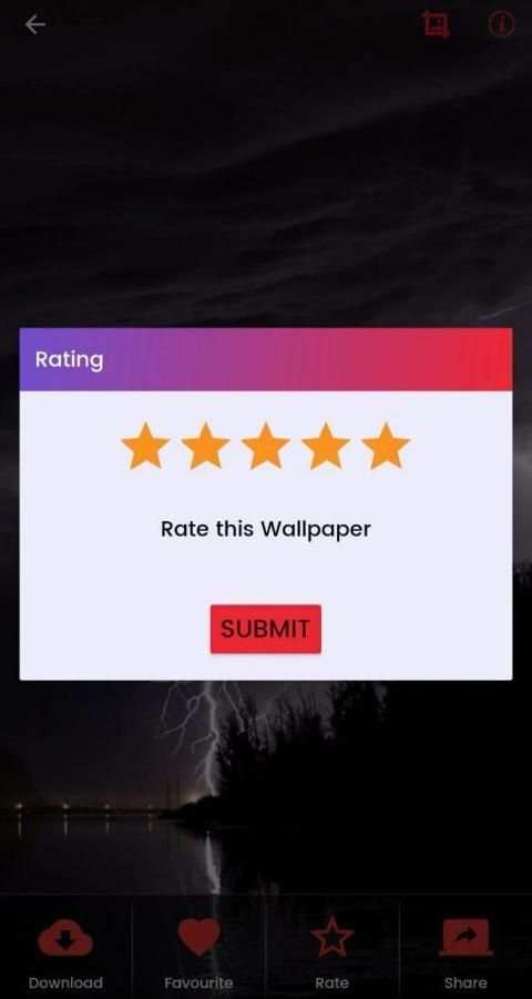 Thunderstorm wallp screenshot 1