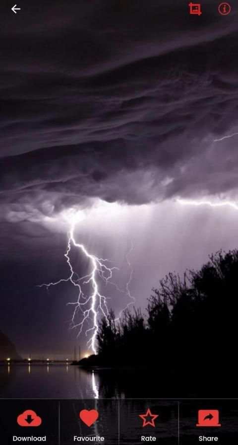 Thunderstorm wallp screenshot 2