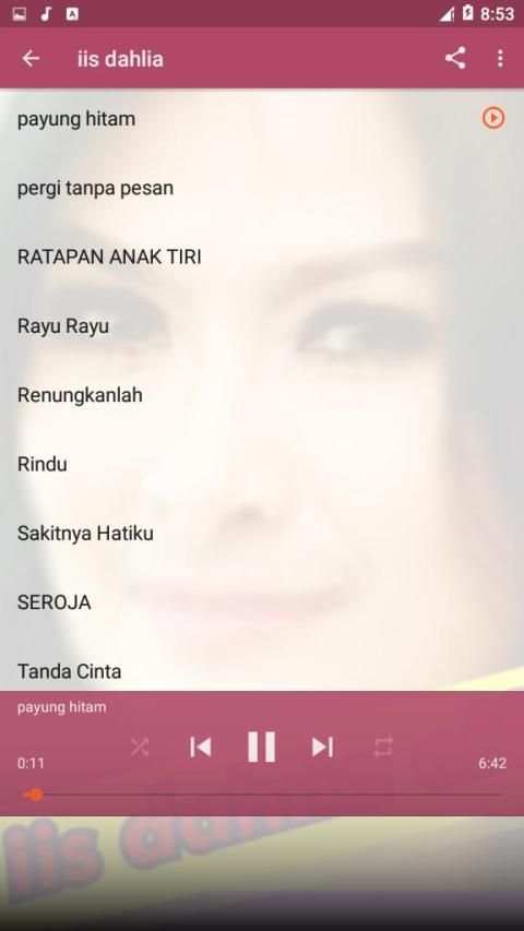 Iis Dahlia Mp3 Offline screenshot 2