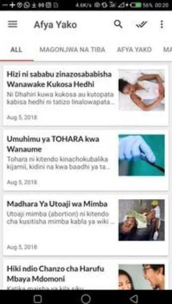 Afya Yako screenshot 4