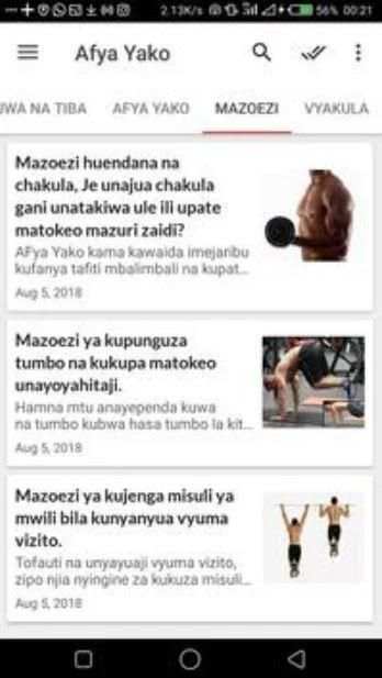 Afya Yako screenshot 1