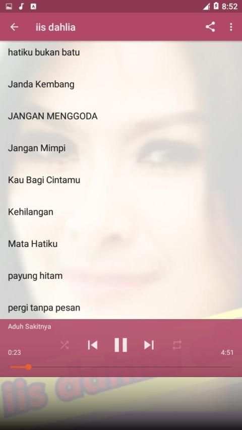 Iis Dahlia Mp3 Offline screenshot 3
